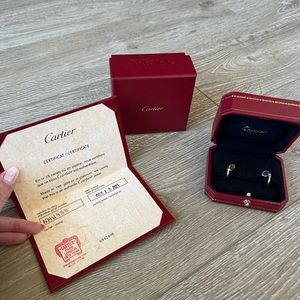Cartier Rose Gold Juste Un Clou Earrings